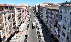 Şehit Numan Dede Caddesi yeni yüzüyle hizmette