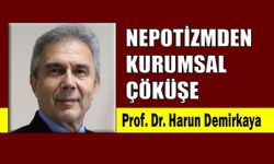 Nepotizmden kurumsal çöküşe