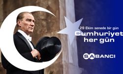 Sabancı’dan Cumhuriyet’in 103. yılında anlamlı mesaj: 29 Ekim senede bir gün, cumhuriyet her gün
