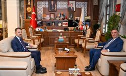 Vali İlhami Aktaş, Gebze Teknik Üniversitesi Rektörü Prof. Dr. Hacı Ali Mantar’ı ziyaret etti