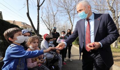 Çocukların Başkan sevgisi