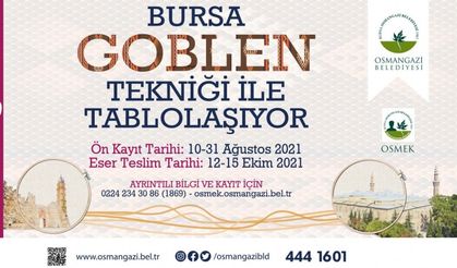 Bursa’nın güzellikleri ‘goblen’ tekniğiyle tablolaşacak