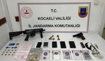 Jandarma’dan Gebze’de 2 ayrı adreste operasyon