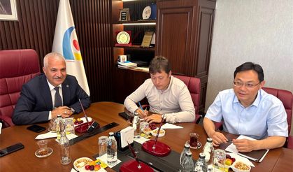 Çin heyetinden Gebze Ticaret Odası’na ziyaret