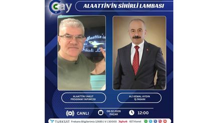 Gebzeli İş İnsanı Ali Kemal Aydın Çay TV'ye konuk oluyor