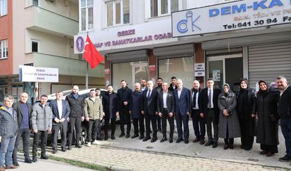 İl Başkanı Talus ile Başkan Kaya Gebze'yi adım adım dolaştı