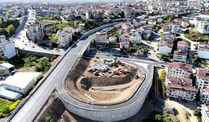 Gebze trafiğine köprülü kavşak müdahalesi