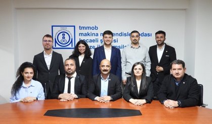 TMMOB Makina Mühendisleri Odası Kocaeli Şubesi Gebze İlçe Temsilciliği 18. Dönem Yürütme Kurulu göreve başladı