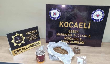 Kocaeli’de narkotik operasyonunda 2 kişi tutuklandı