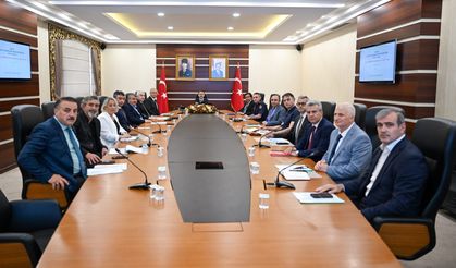 YKS Koordinasyon Toplantısı Vali Aktaş başkanlığında yapıldı