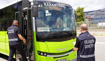 Özel halk otobüslerinde klima denetimleri sürüyor
