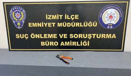 Otobüs şoförüne pense ile saldıran şahıs yakalandı