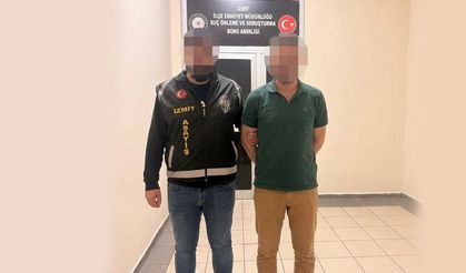 Kamu görevlisi dolandırıcılığından 21 yıl hapis cezası olan şahıs İzmit’te yakalandı