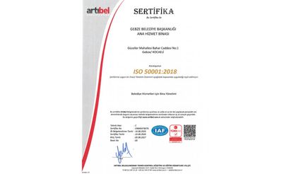 Gebze Belediyesi uluslararası standartlarda
