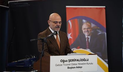 Şerifalioğlu: Resmi adaylığını açıklayan tek aday benim