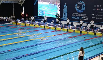 2026 Avrupa Para Yüzme Şampiyonası Gebze’de başladı