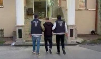 Bina içinden hırsızlık suçundan 12 yıl 10 ay hapis cezası olan şahıs yakalandı