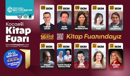 Dünyaca ünlü kalemler Kocaeli’ye geliyor