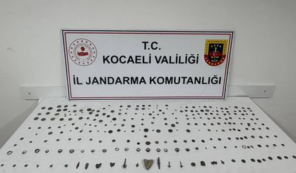 Dilovası’nda Roma ve Helenistik dönemlere ait 271 adet tarihi eser ele geçirildi