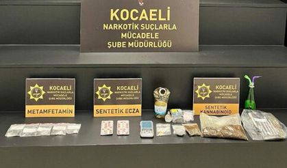 Uyuşturucu imal ve ticareti yapan 8 şüpheli yakalandı