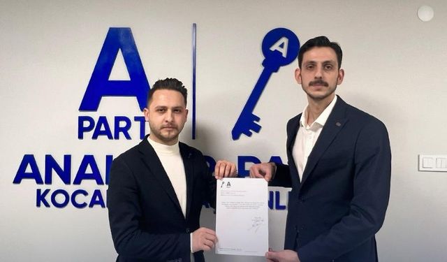 Anahtar Parti Darıca’da Gençlik Kolları Başkanı Barış Kurt oldu