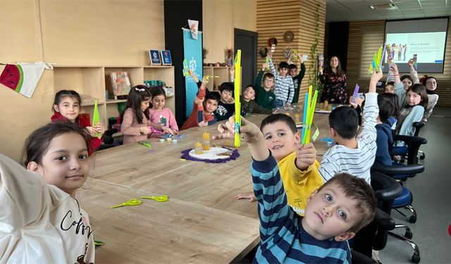 Anne Şehir’de çocuklar eğlenerek öğreniyor