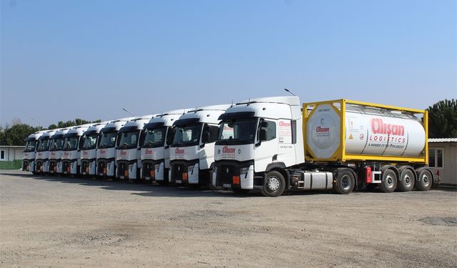 Alışan Lojistik ADR’ye uygun ekipman yatırımlarını yaparak filosunu büyütmeyi sürdürüyor
