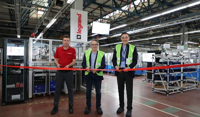 Legrand, Gebze fabrikasına 13 Milyon Euro değerinde yatırım yaptı