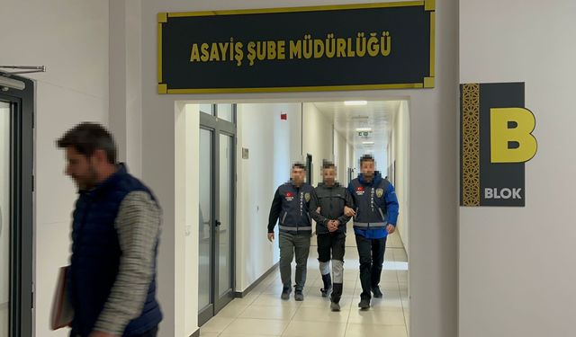 Kurumdan lityum pil ve klima hırsızlığı yapan şahıs yakalandı