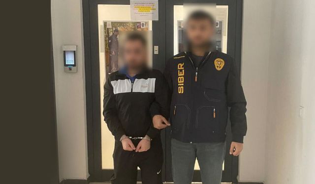 Siber suçlardan 21 yıl hapis cezası bulunan şahıs yakalandı