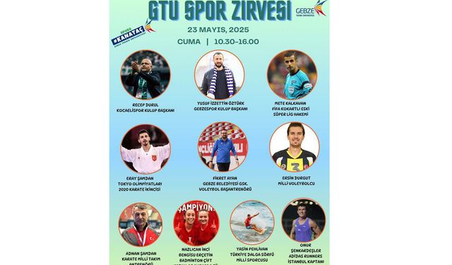 GTÜ, Spor Zirvesi 2025 ile spor dünyasının önemli isimlerini ağırlayacak