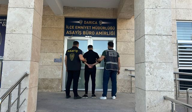20 farklı ilde dolandırıcılık yapan şahıs Darıca’da yakalandı