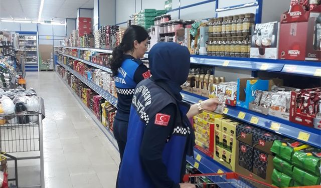 Zabıtadan tüm marketlere sıkı denetim