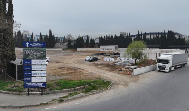 Çevreci garaj projesi yükseliyor
