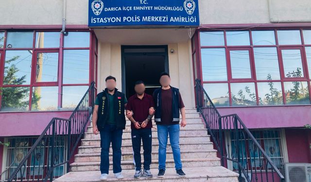 Kasten yaralama suçlusu Darıca’da yakalandı