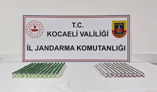 Dilovası’nda durdurulan bir araçta 1 milyon 800 bin liralık kaçak ilaç ele geçirildi
