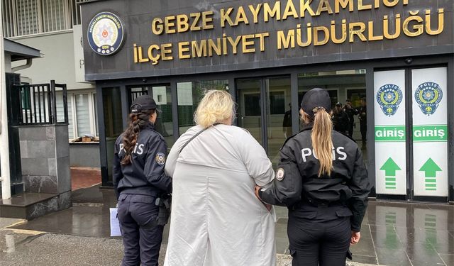 Tehdit, hırsızlık ve suç uydurma suçlarından aranan şahıs Gebze’de yakalandı