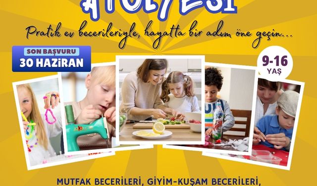 Gençler, bu atölye ile ev becerilerini geliştirecek