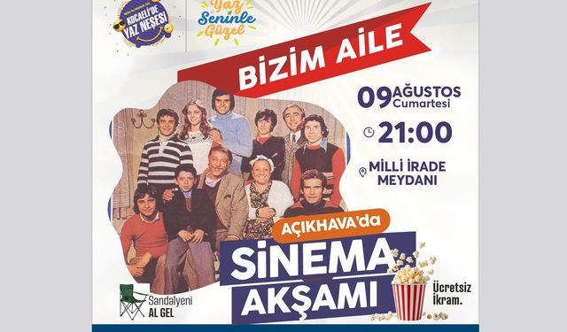 Milli İrade Meydanı’nda Yeşilçam rüzgârı