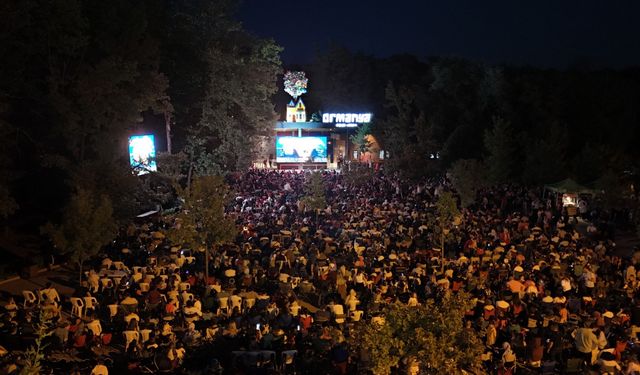 Ormanya gece sineması 5 bin katılımcıyla rekor kırdı