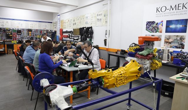 Kursiyerler, KO-MEK’le aranan eleman oluyor