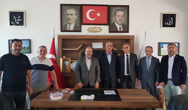 Saadet Partisi’nden Pazarcılar Odası ve muhtarlara ziyaret