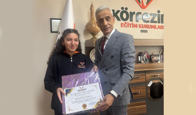 Körfezim Eğitim Kurumları’ndan Türkiye birinciliği gururu