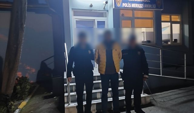 Bina içinden hırsızlık suçundan aranan şahıs yakalandı