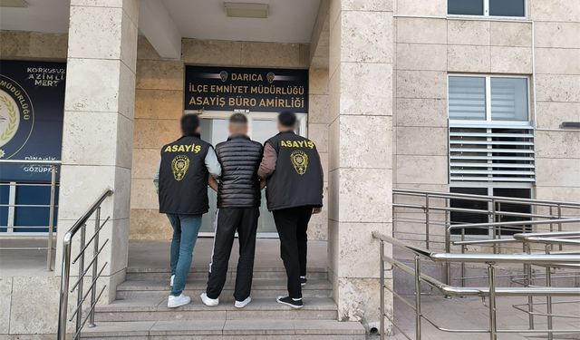 Darıca’da silahla tehdit suçu işleyen şahıs tutuklandı