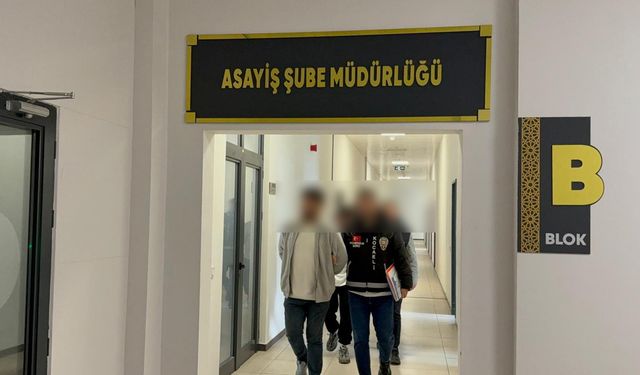 Mala zarar verme ve kurumdan hırsızlık suçlusu 3 kişi tutuklandı