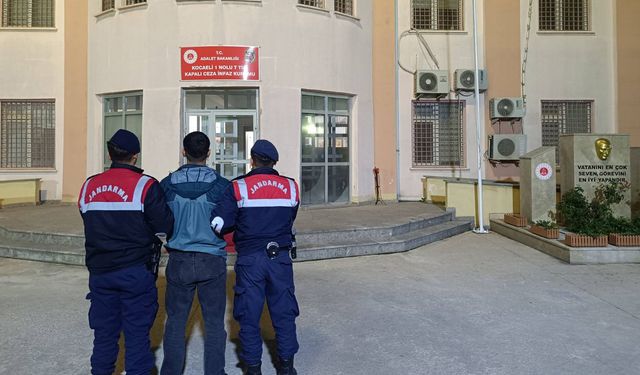 10 yıl hapis cezasıyla aranan şahıs Gebze’de yakalandı