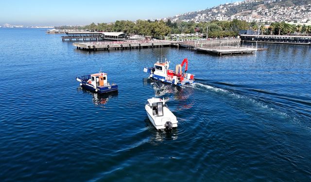 7 bin 90 metreküp atık denizden ayrıştırıldı