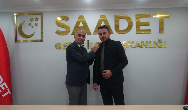 Bağımsız Belediye Başkan Adayı Saadet Partisi’nde
