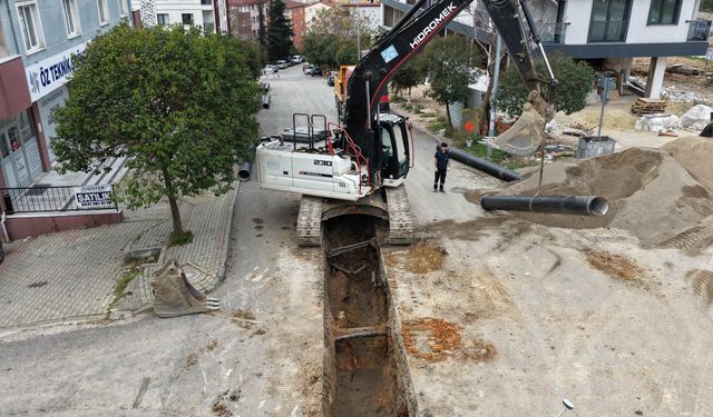 Gebze’de içme suyu, atık su ve yağmur suyu hatları yenileniyor